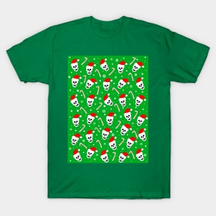 Skulls And Candy Canes T-Shirt